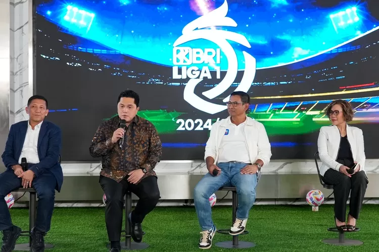 Erick Thohir Apresiasi BRI Kembali Sponsor Utama Liga 1